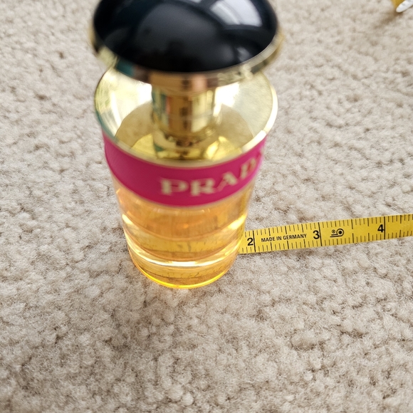 EMPTY lot of 2 Prada Candy glass perfume bottles 1 fl oz each with box - Picture 10 of 11